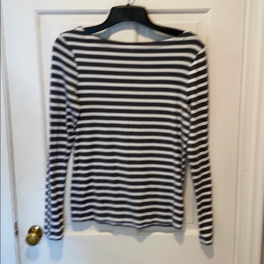 Gap striped boatneck shirt